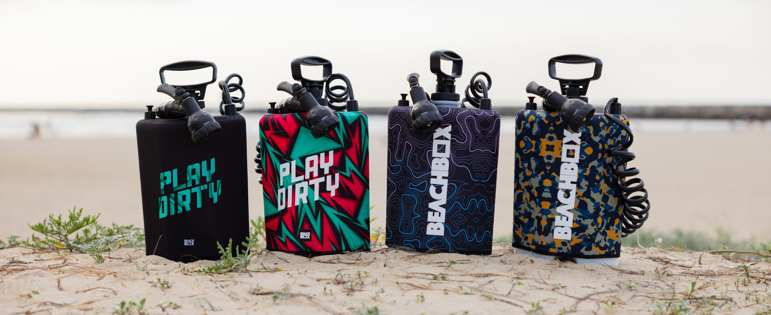 BeachBox Shower Tank Color Range