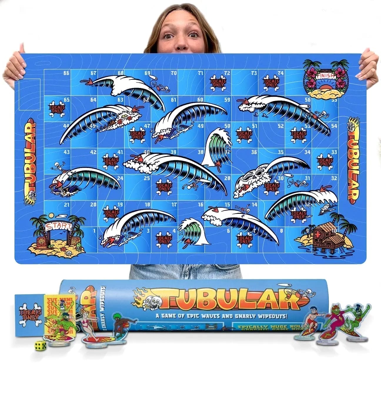 The New Tubular Surfing Board Game