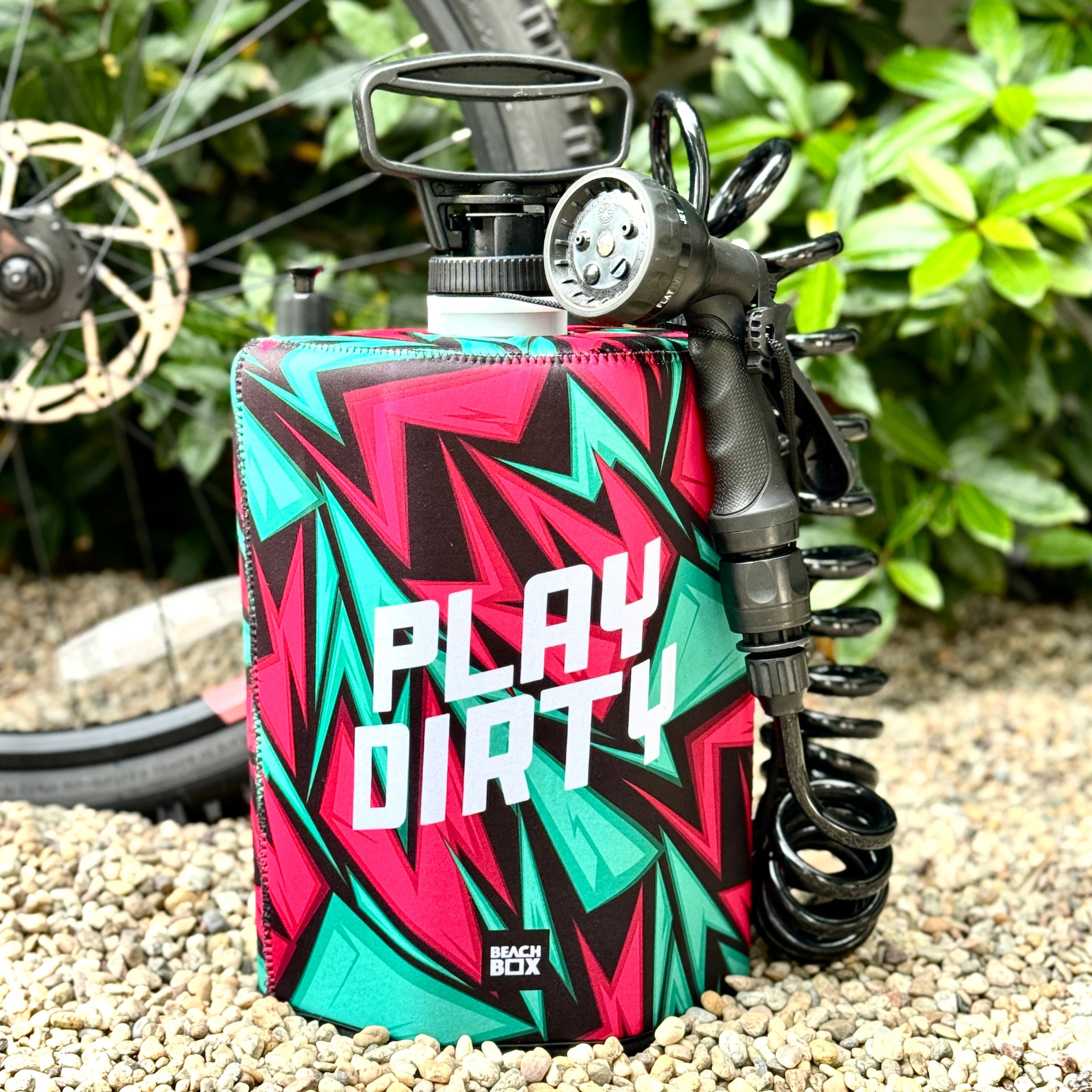 BeachBox Portable Shower Tank - 'Play Dirty'