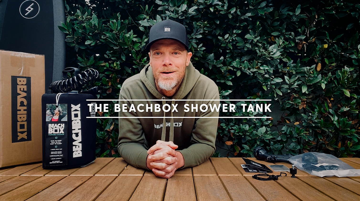 BeachBox Portable Shower Tank