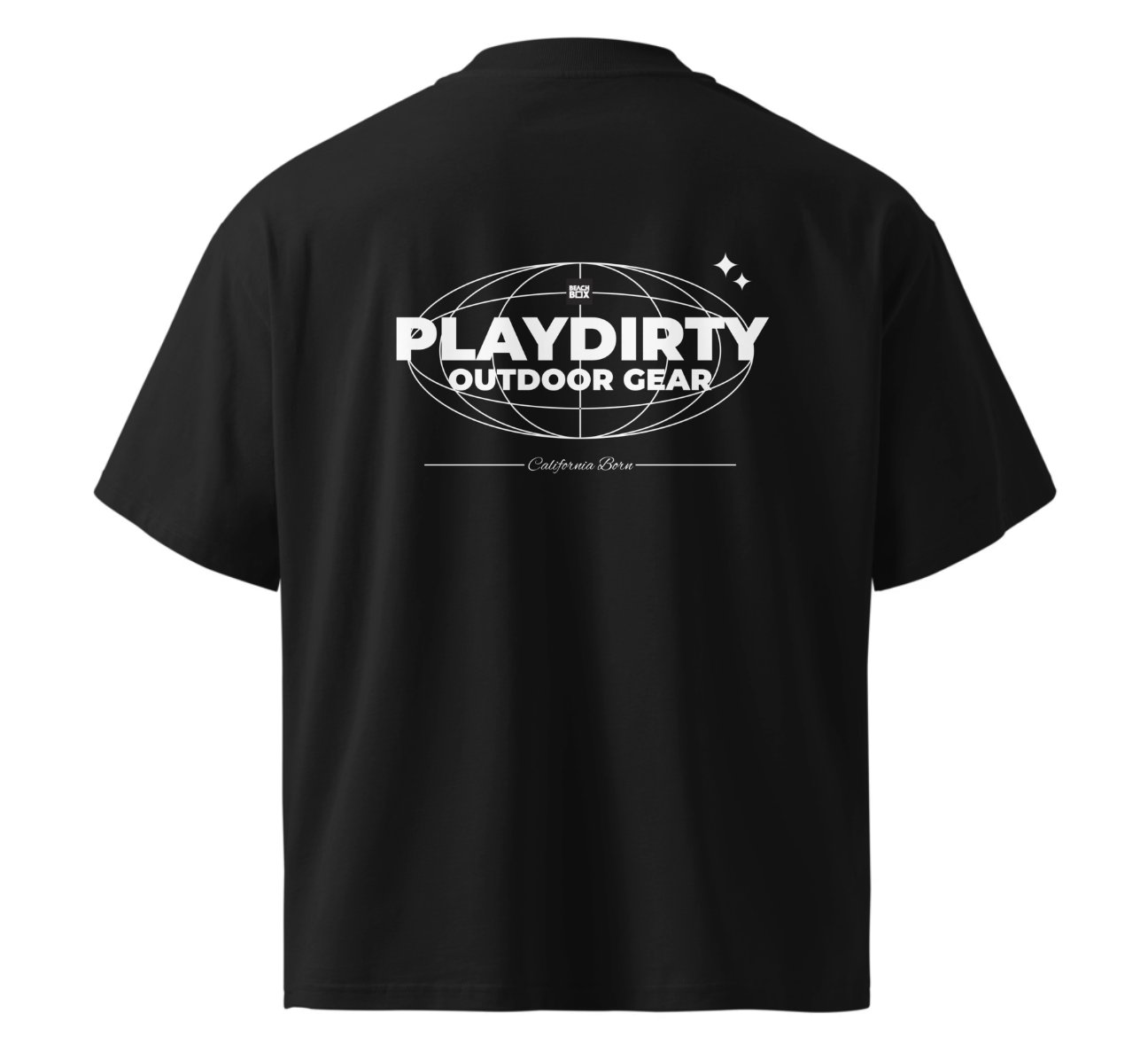 Play Dirty Outdoor Gear' - Unisex Organic Oversized T