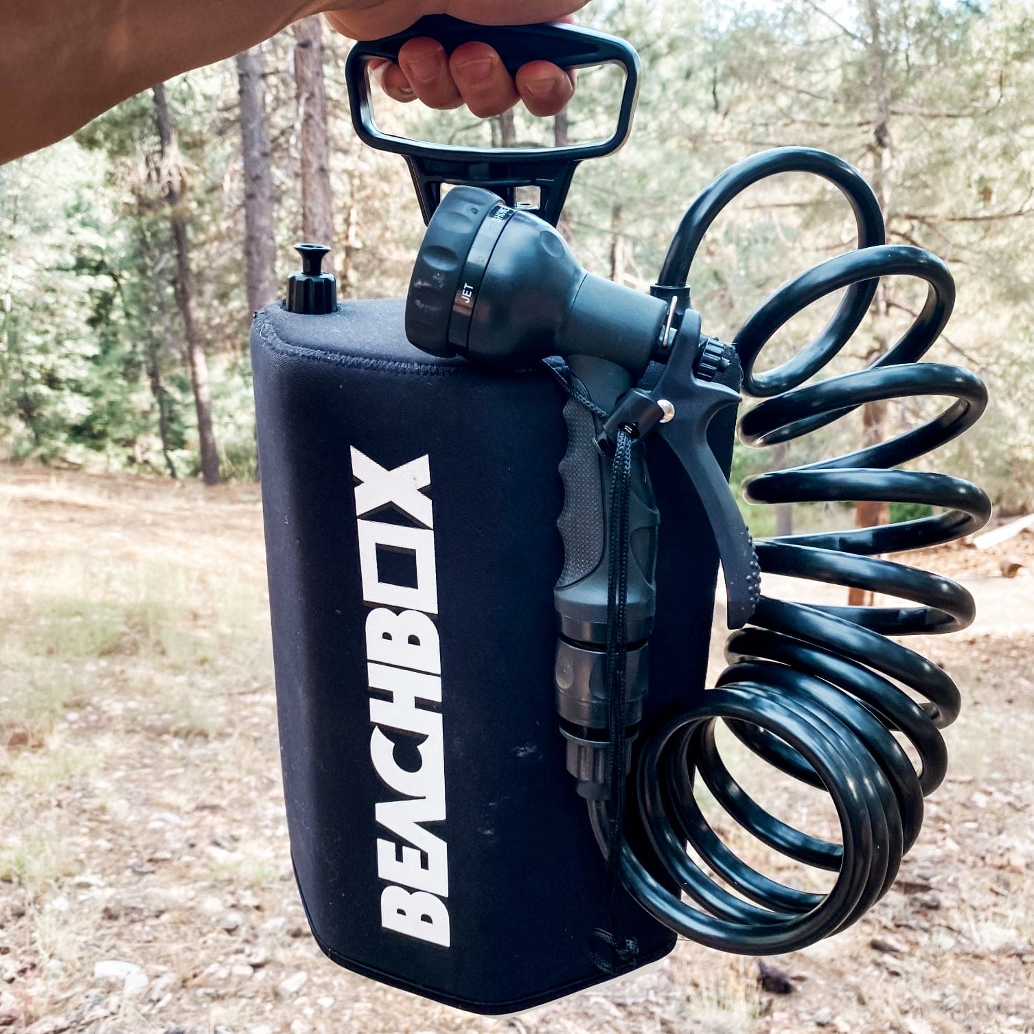 Buy a Portable Shower for the Beach and Camping from BeachBox
