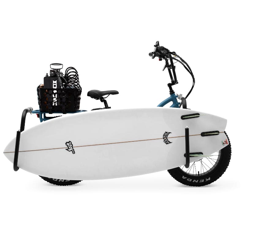 Murf E-Bike + BeachBox Shower Tank