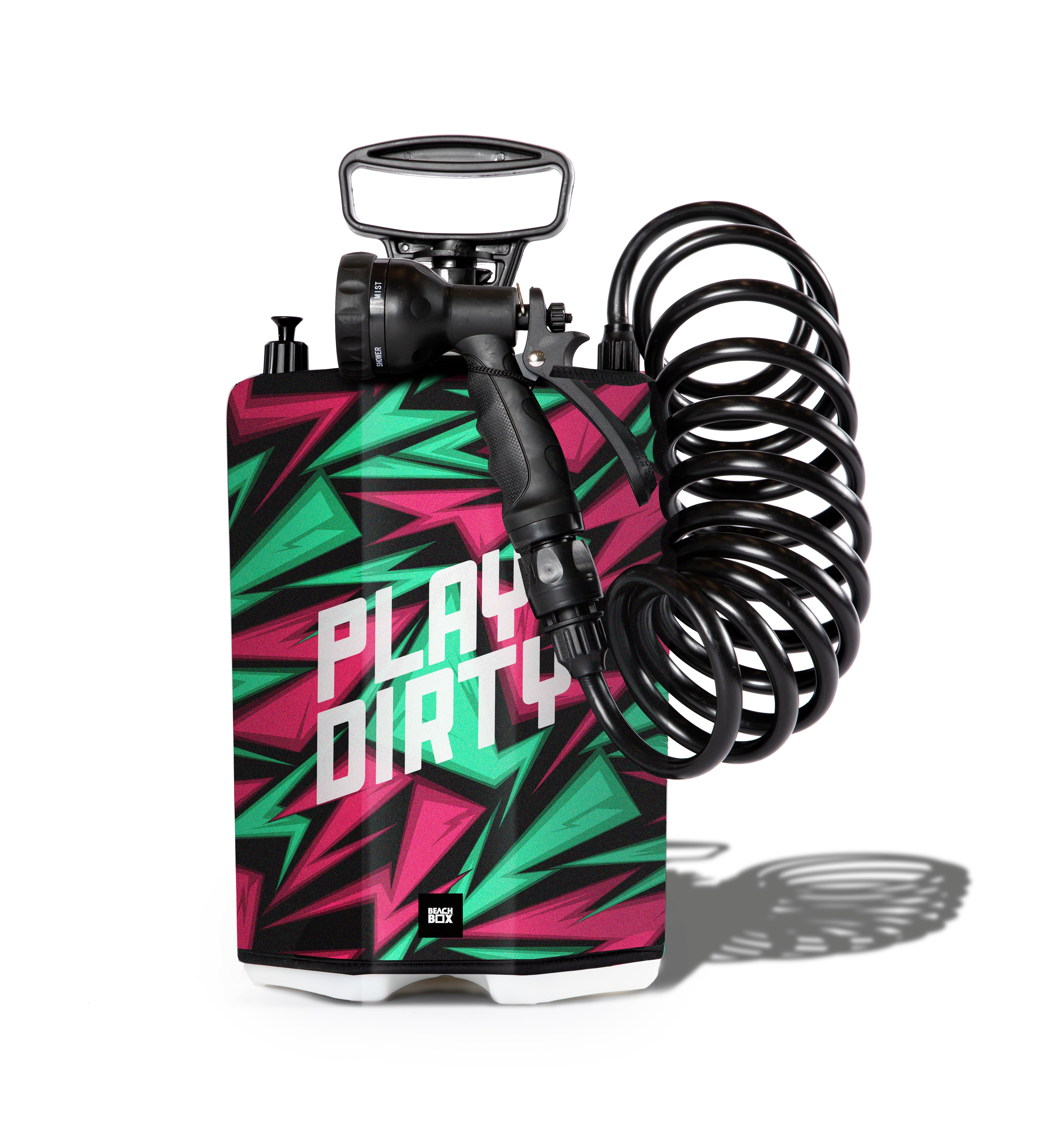 BeachBox Portable Shower Tank - 'Play Dirty'