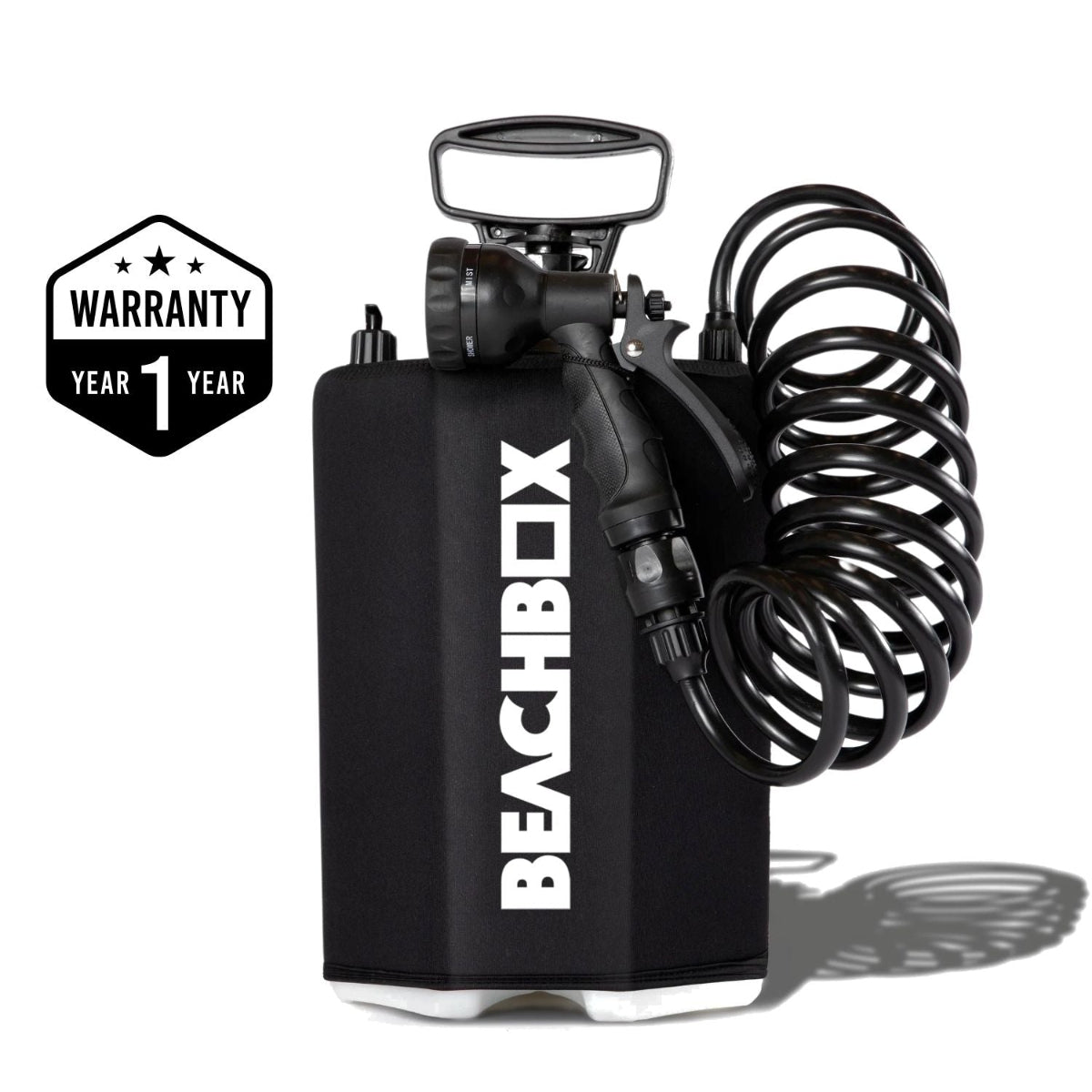 BeachBox Portable Camping Shower Tank 'Black'