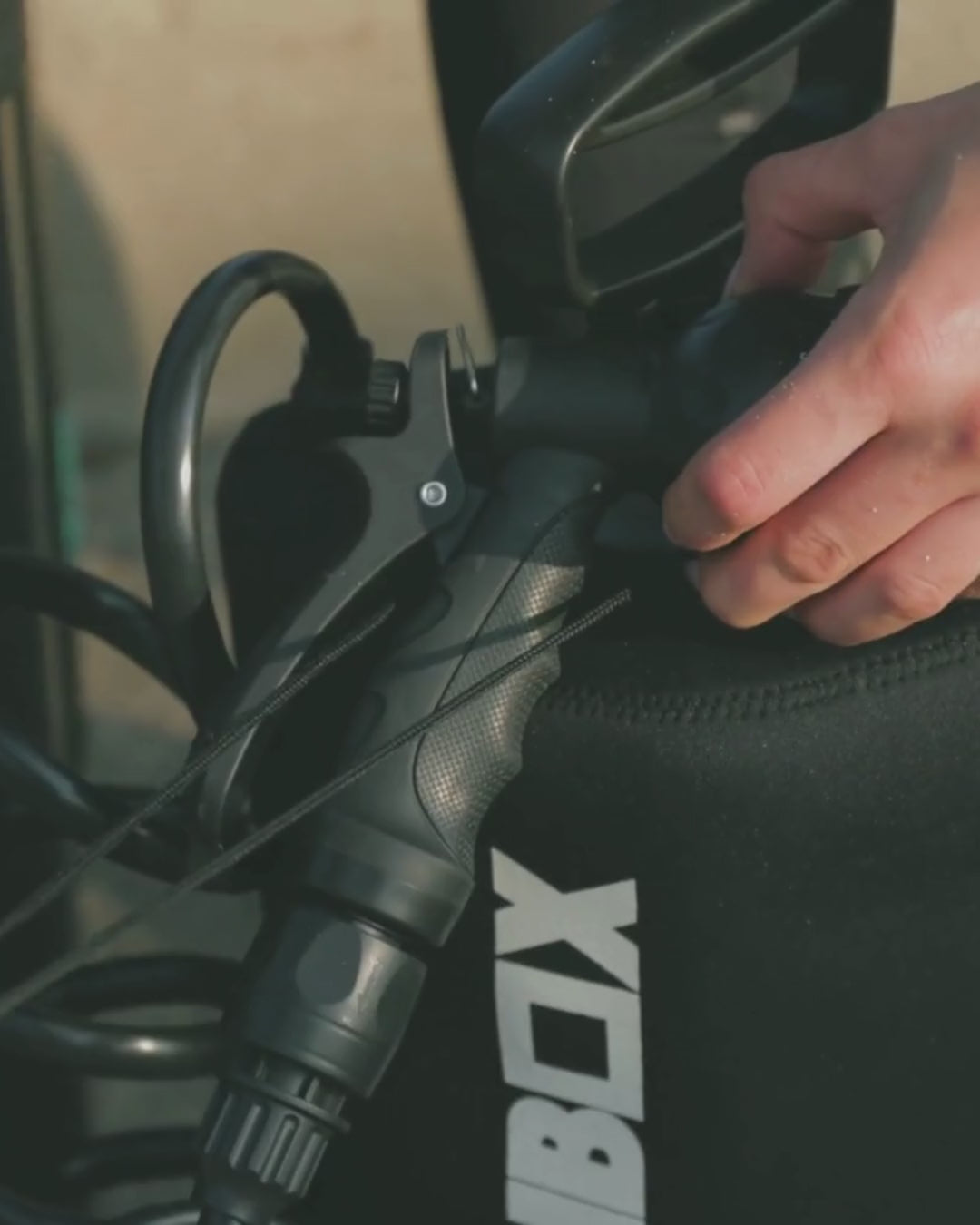 BeachBox Shower Gun Holder